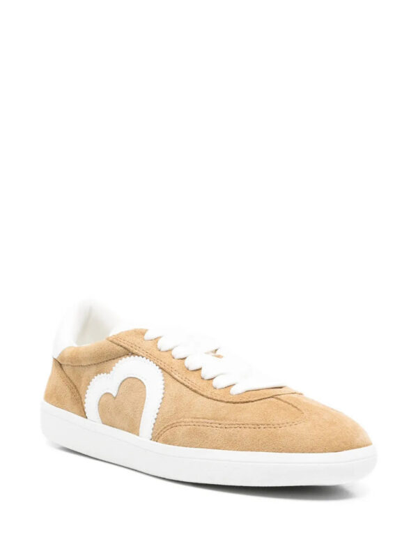 Love Moschino  heart-appliqué sneakers