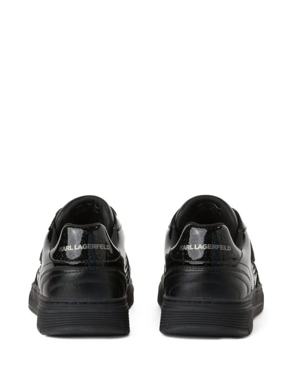 Karl Lagerfeld Jeans  lace-up glitter sneakers