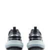Emporio Armani  patent-leather striped sneakers