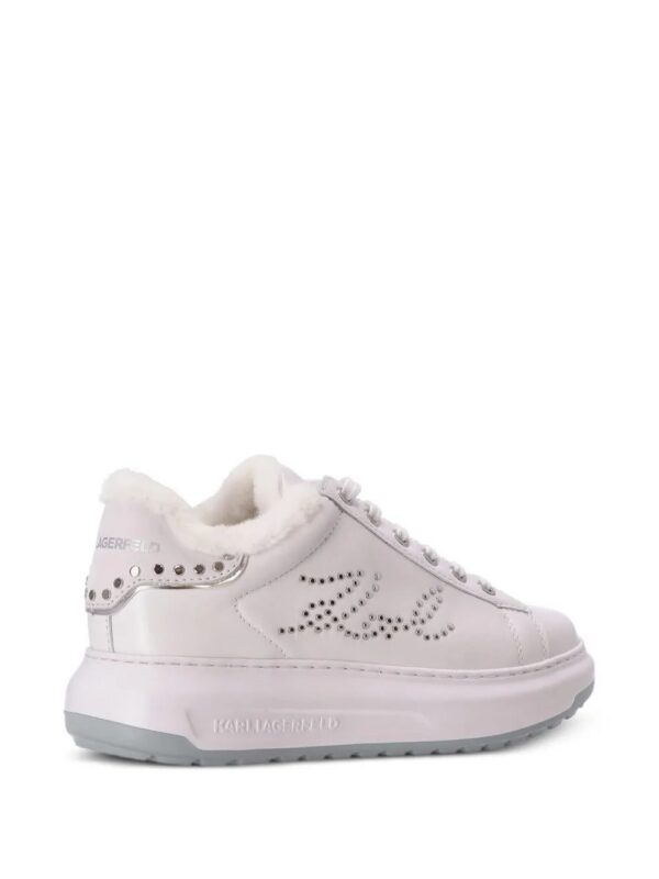 Karl Lagerfeld  studded platform sneakers