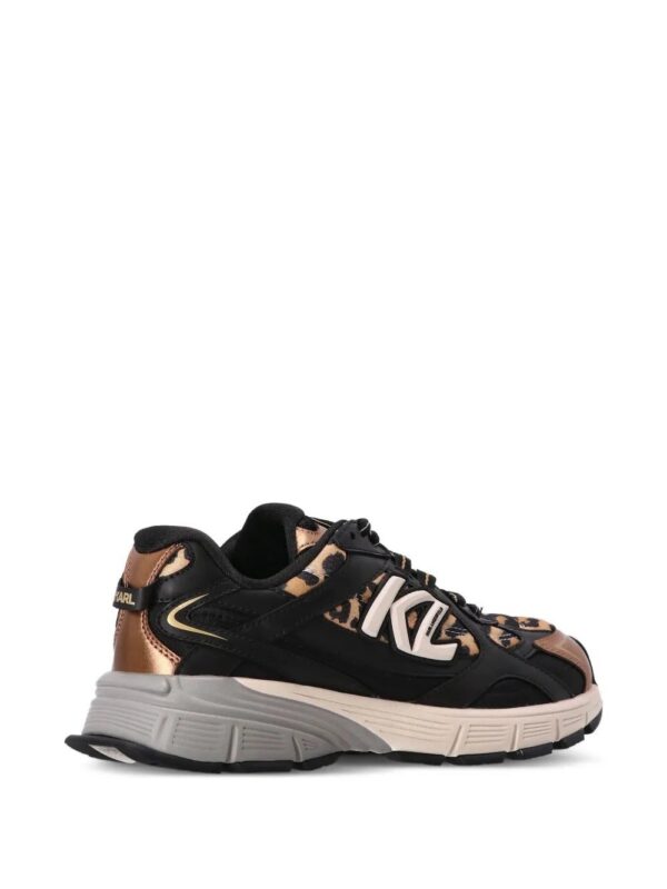 Karl Lagerfeld  leopard-print sneakers