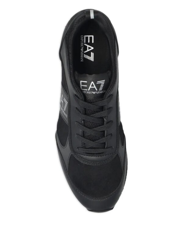 Ea7 Emporio Armani  logo-print lace-up trainers