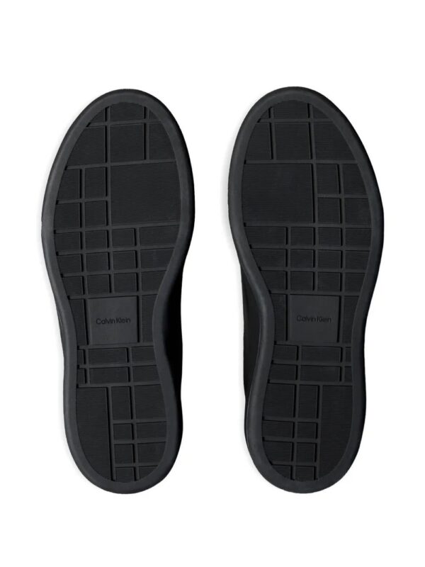 Calvin Klein  leather-logo sneakers