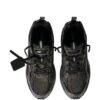 Off-White  Be Right crystal-textured sneakers