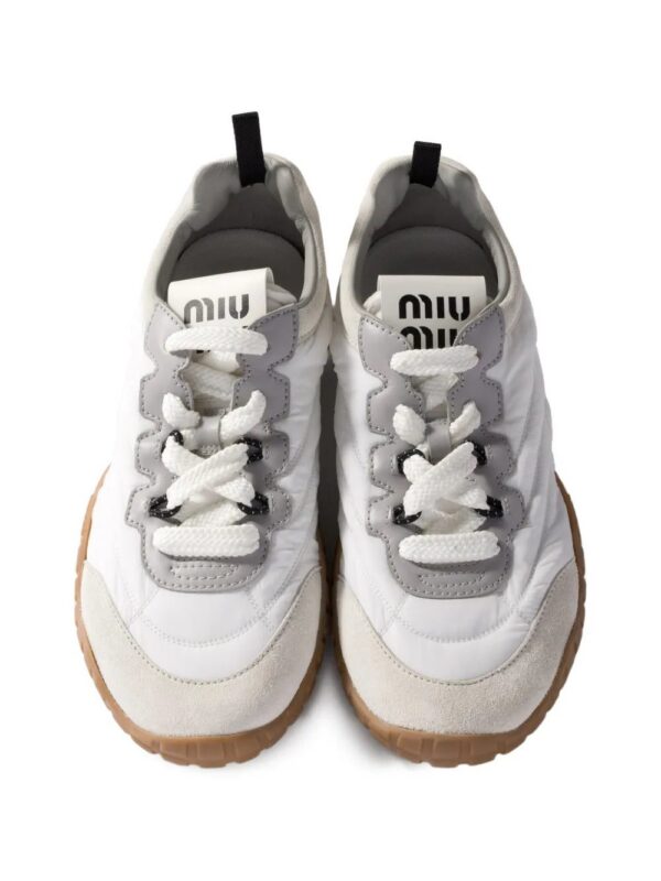 Miu Miu  Tyre stitching sneakers