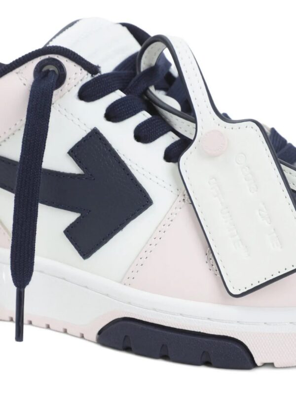 Off-White  Out Of Office arrow-logo leather sneakers