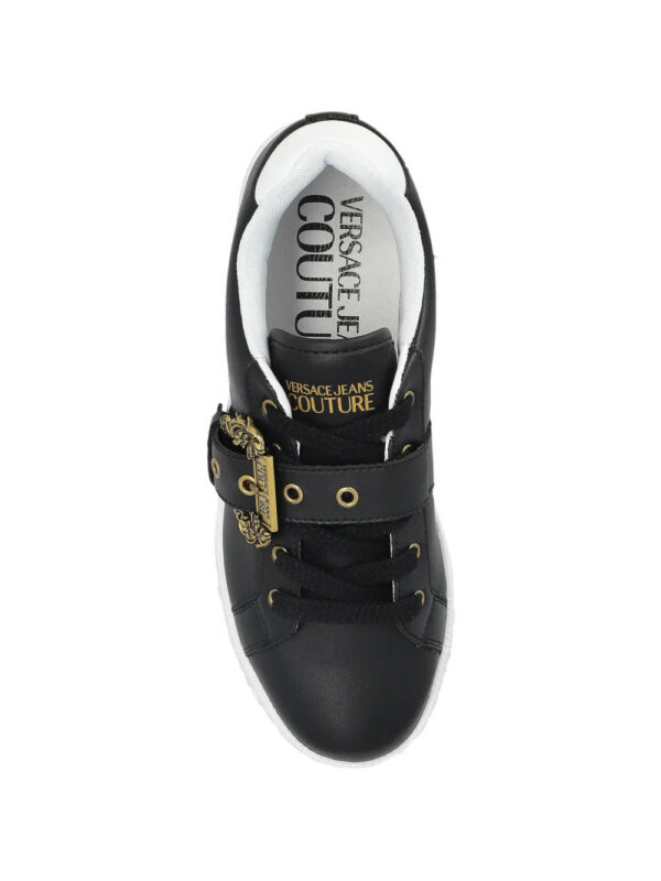 imgi_3_34026350_65076090_1000.jpg Versace Jeans Couture buckle leather sneakers