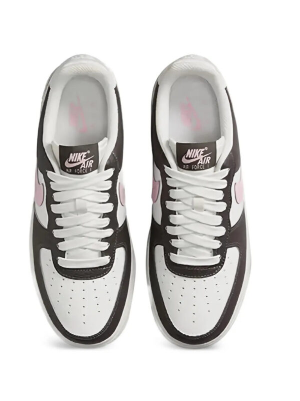 Nike  Air Force 1 swoosh logo perforated sneakers