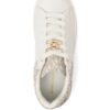 Michael Kors  Dottie leather and signature logo trainers