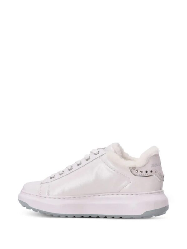 Karl Lagerfeld  studded platform sneakers