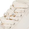 Jimmy Choo  Diamond Light Maxi F pearl ribbon sneakers