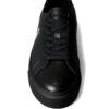 Calvin Klein  leather-logo sneakers