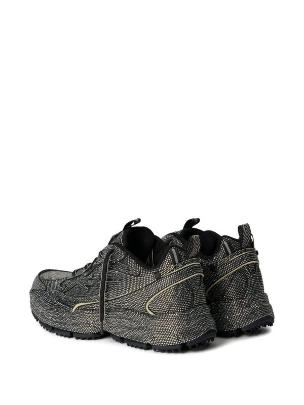 Off-White  Be Right crystal-textured sneakers
