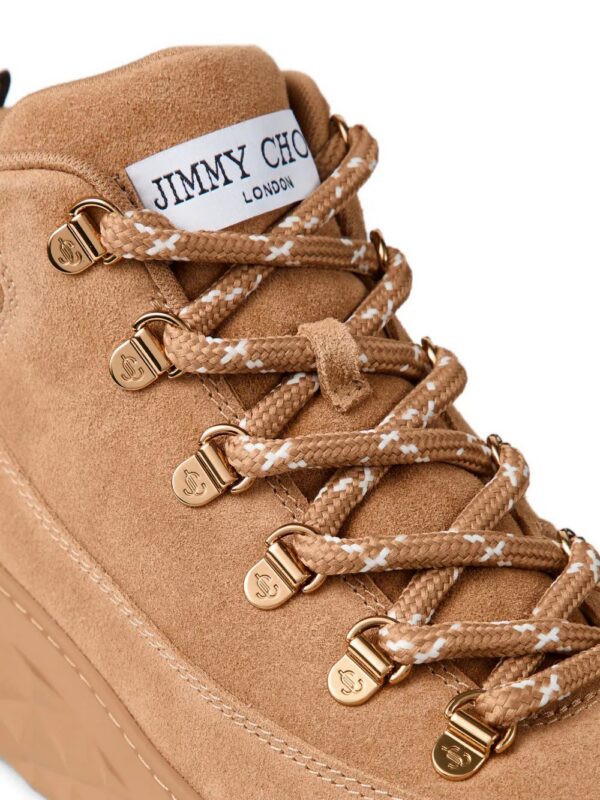 Jimmy Choo  Diamond Maxi Hike F suede high-top sneakers