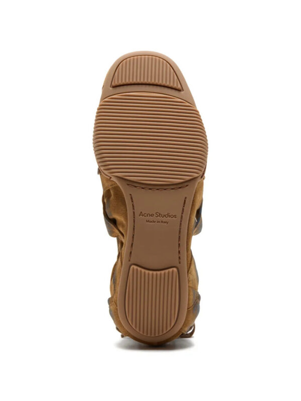 Acne Studios  laced leather sneakers