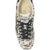 adidas  striped three stripe trainers