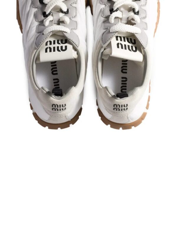 Miu Miu  Tyre stitching sneakers