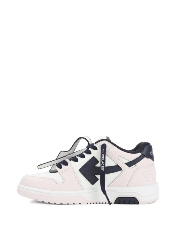 Off-White  Out Of Office arrow-logo leather sneakers