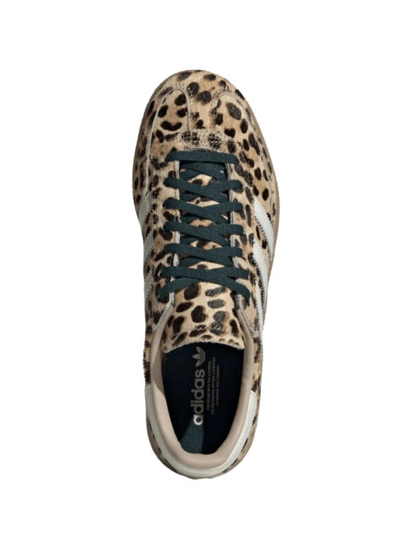 adidas  Handball Spezial leopard-print leather sneakers