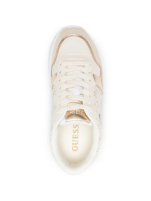 GUESS USA  logo-pattern sneakers