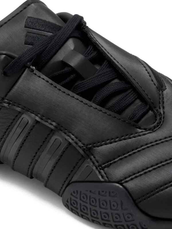 adidas  lace-up striped sneakers