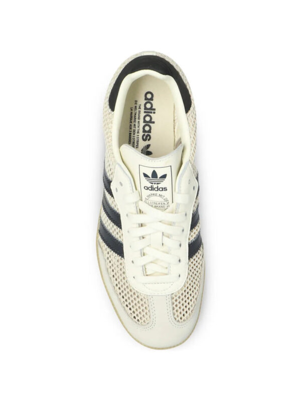 adidas  OG Samba striped lace-up sneakers