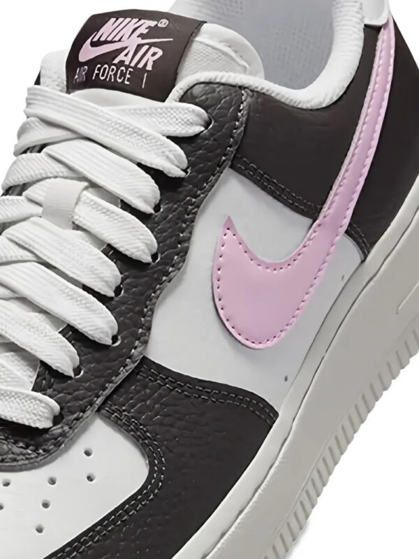 Nike  Air Force 1 swoosh logo perforated sneakers