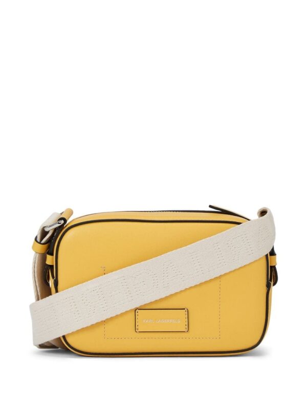23000190_53447973_1000.jpg Karl Lagerfeld K/Circle perforated-logo camera bag