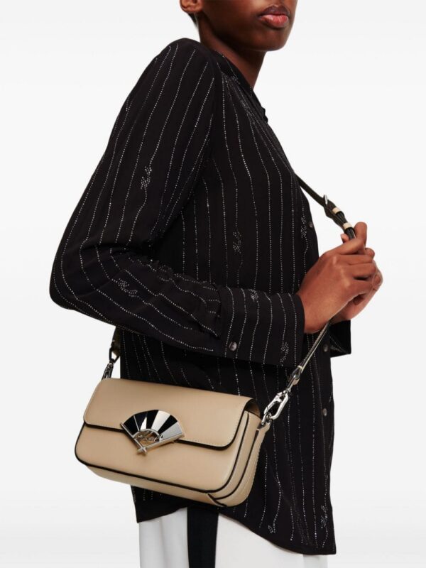 23000196_53447883_1000.jpg Karl Lagerfeld Signature Fan leather crossbody bag
