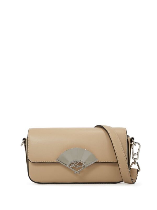 23000196_53447914_1000.jpg Karl Lagerfeld Signature Fan leather crossbody bag