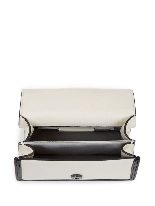 Karl Lagerfeld Signature leather top-handle bag