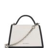 Karl Lagerfeld Signature leather top-handle bag