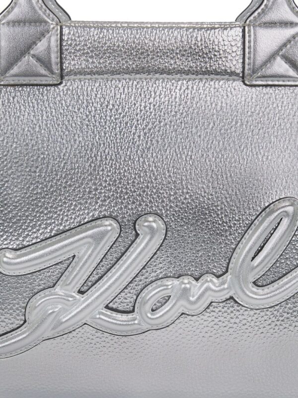 23000253_53447622_1000.jpg Karl Lagerfeld K/Skuare Grainy tote bag