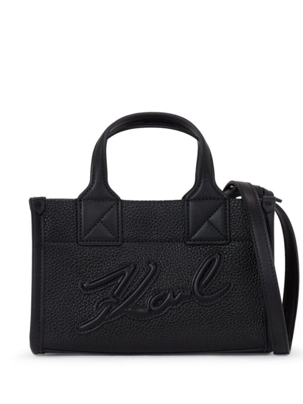 23000275_53447564_1000.jpg Karl Lagerfeld K/Skuare Grainy tote bag