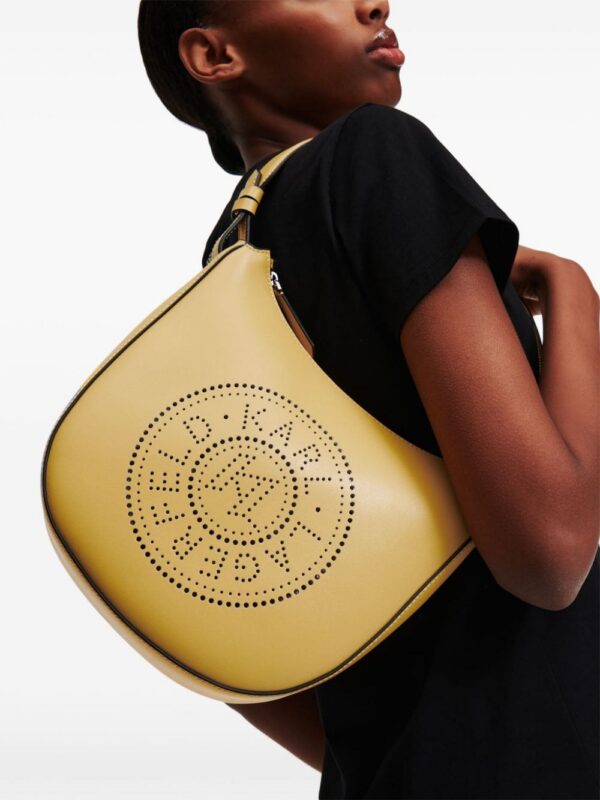 23001068_53447500_1000.jpg Karl Lagerfeld K/Circle Moon perforated-logo shoulder bag