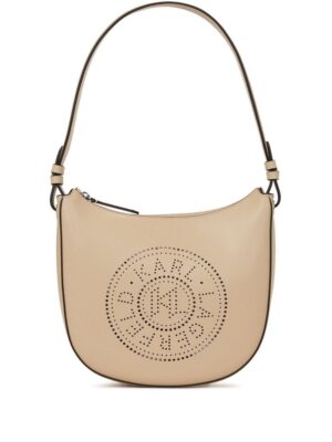 23001079_53447845_1000.jpg Karl Lagerfeld K/Circle Moon perforated-logo shoulder bag
