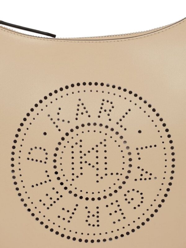 Karl Lagerfeld K/Circle Moon perforated-logo shoulder bag