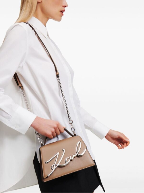 23001082_53447994_1000.jpg Karl Lagerfeld Signature leather crossbody bag