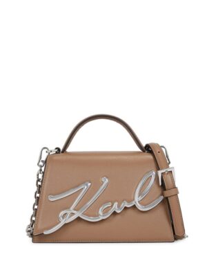 23001082_53447995_1000.jpg Karl Lagerfeld Signature leather crossbody bag