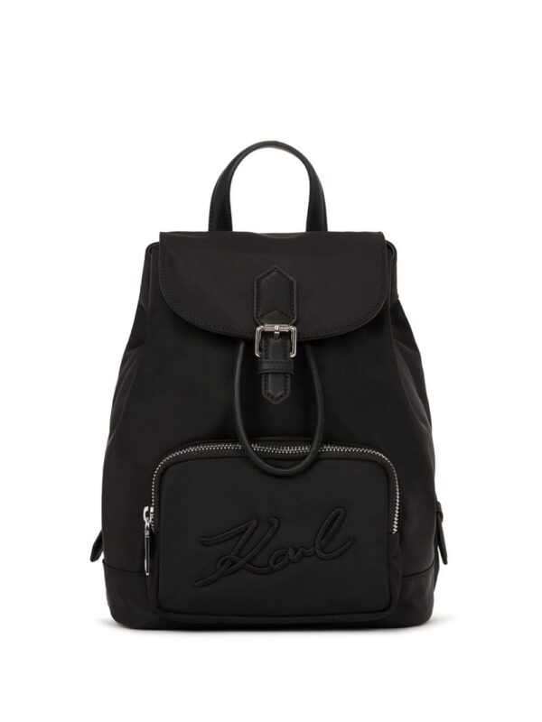 23001097_53447860_1000.jpg Karl Lagerfeld Signature Flap backpack