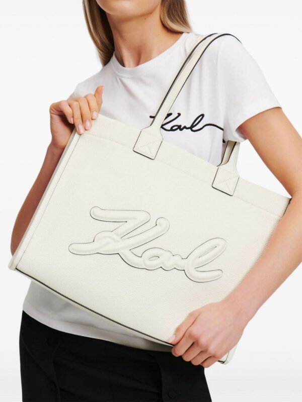 23001108_53447578_1000.jpg Karl Lagerfeld K/Skuare Grainy tote bag