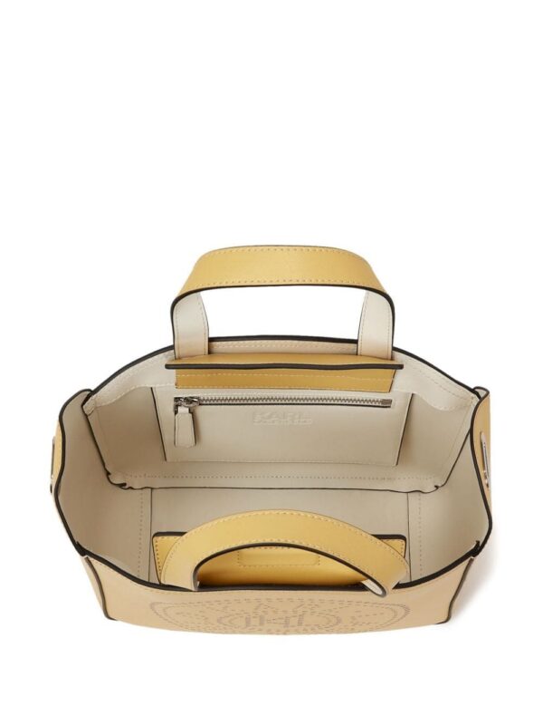 23001111_53447494_1000.jpg Karl Lagerfeld K/Circle perforated-logo tote bag