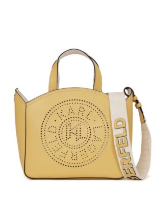 23001111_53447499_1000.jpg Karl Lagerfeld K/Circle perforated-logo tote bag