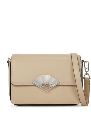 23001139_53447805_1000.jpg Karl Lagerfeld Signature Fan leather crossbody bag