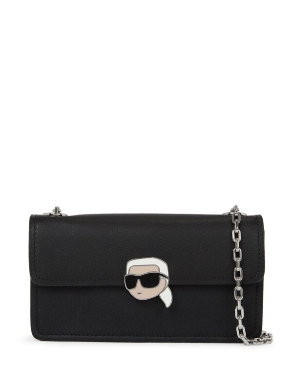 23001163_53447997_1000.jpg Karl Lagerfeld Ikonik leather shoulder bag