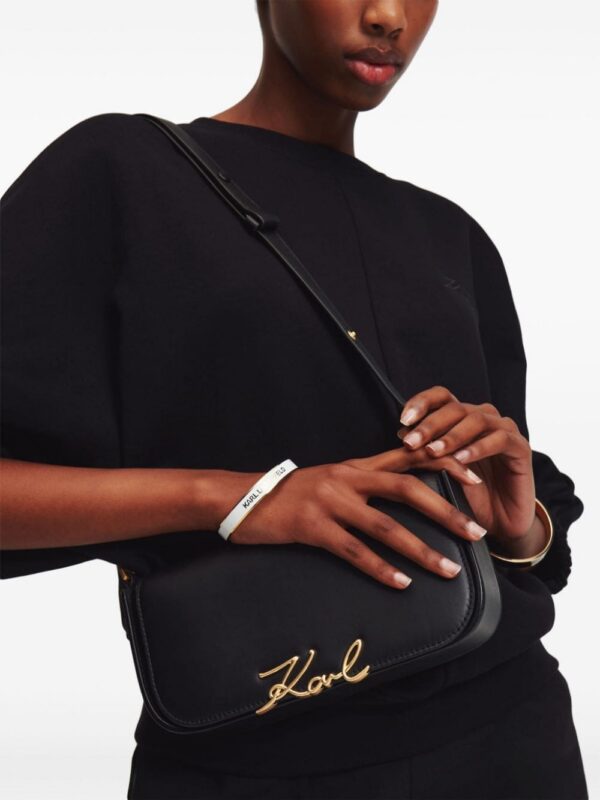 23001165_53448006_1000.jpg Karl Lagerfeld Signature leather shoulder bag