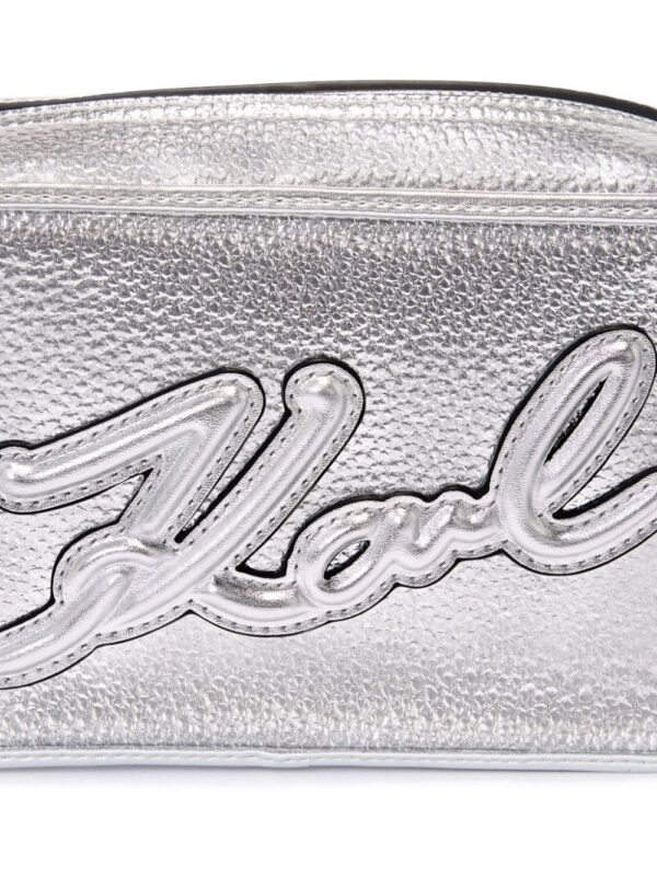 Karl Lagerfeld K/Skuare Grainy camera bag