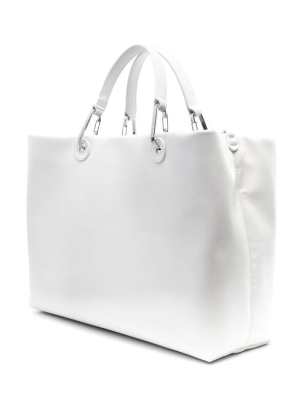 23008292_53481905_1000.jpg Emporio Armani logo-embossed leather tote bag