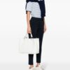 23008292_53481906_1000.jpg Emporio Armani logo-embossed leather tote bag