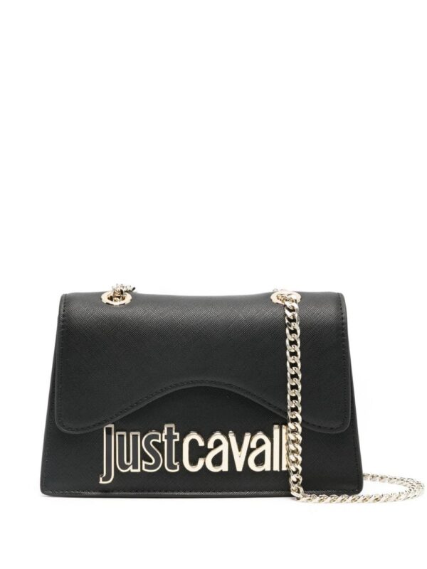 Just Cavalli logo lettering shoulder bag